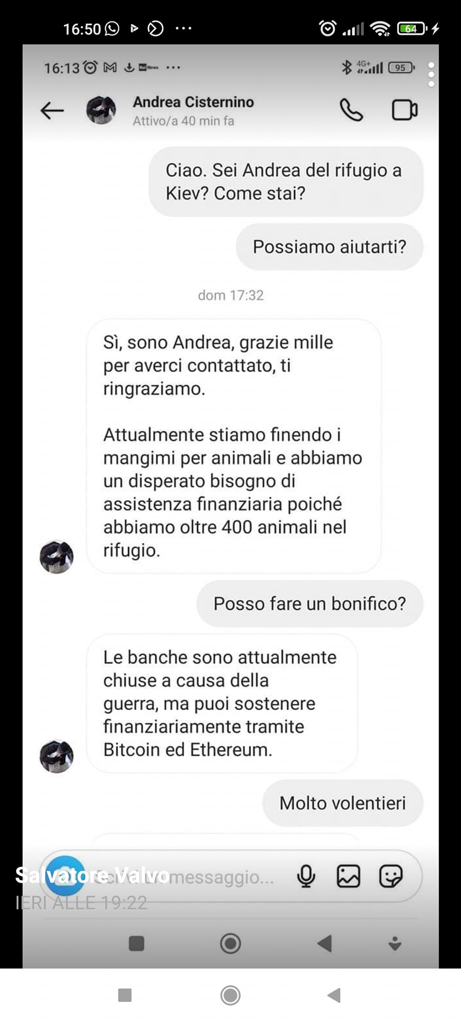 FAKE PROFILO CISTERNINO