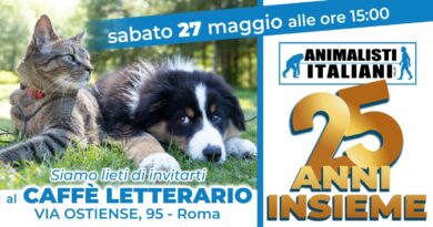 25 ANNI ANIMALISTI ITALIANI