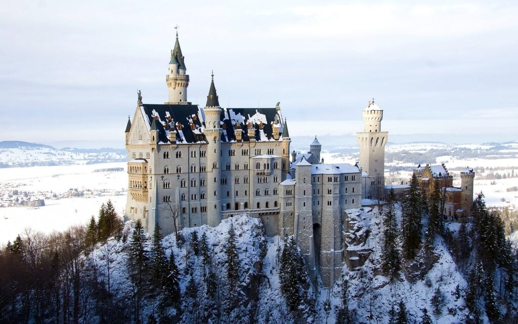 Un altro simbolo dell'immaginario tedesco: il castello di Neuschwanstein